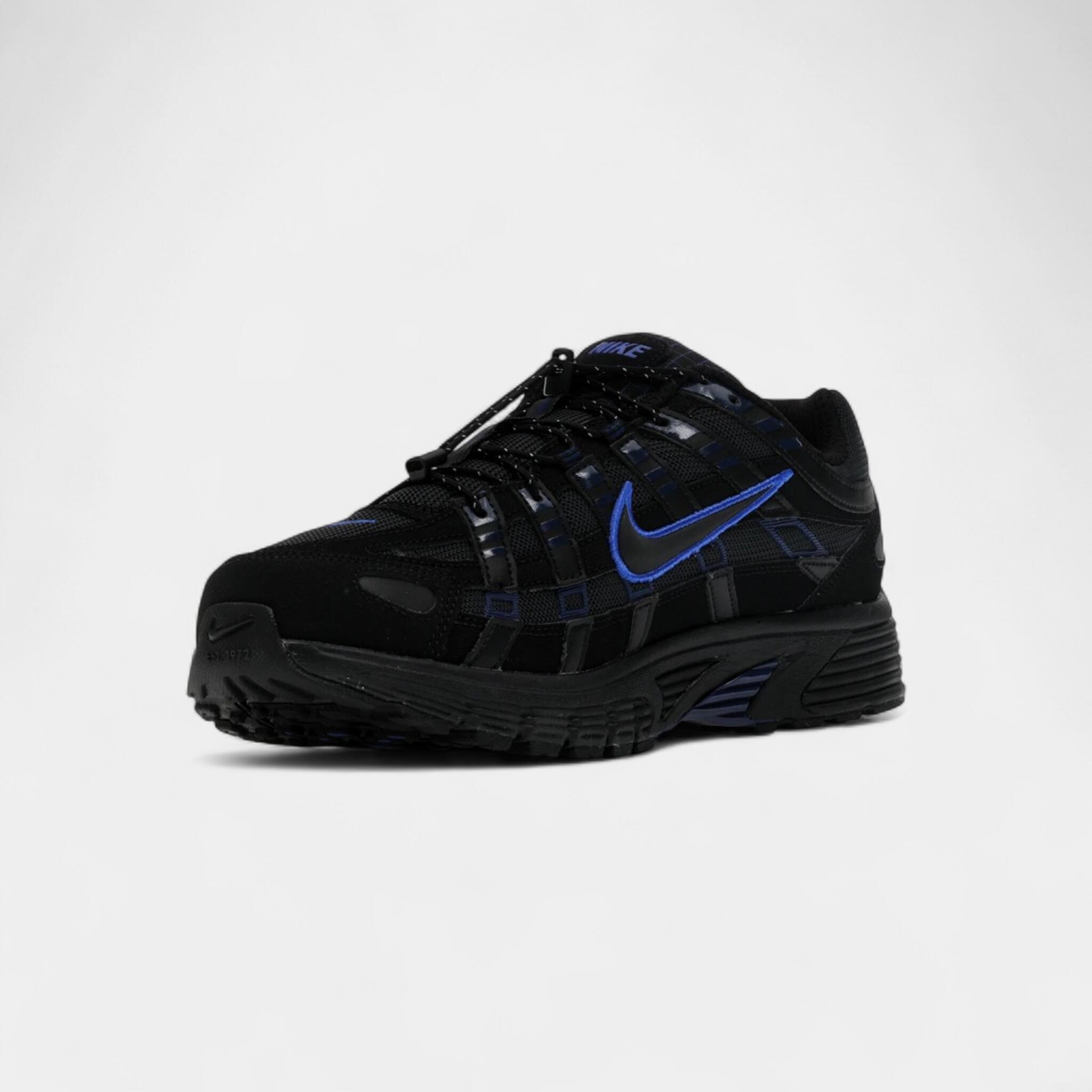 Nike P-6000 Black Anthracite Blue Void 3/4