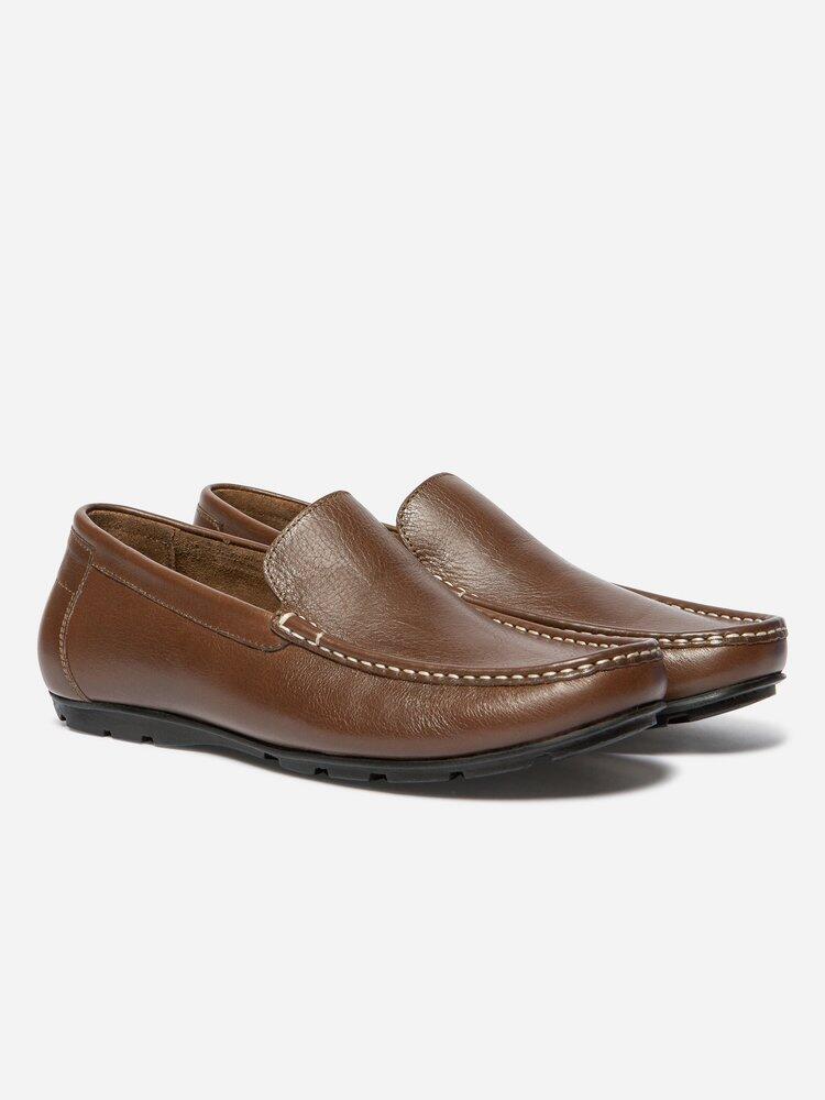 Zapatos de Ciudad Marrones para Hombre TBS Sauric 2/7