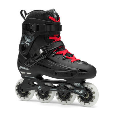 Pattini FILA NRK FUN neri/rossi UNISEX urbano 80mm ABEC 7 42