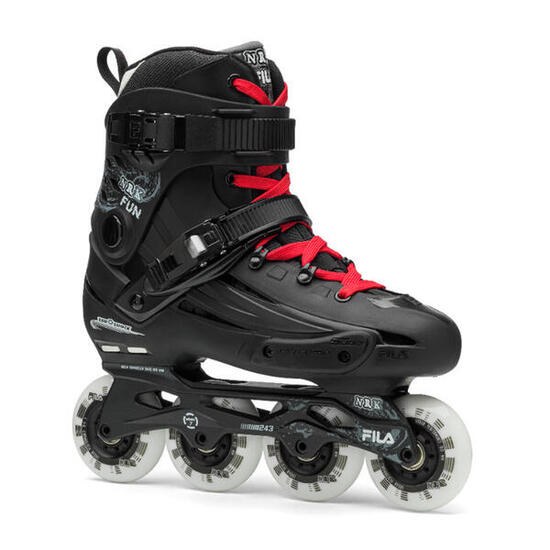 Pattini FILA NRK FUN neri/rossi UNISEX urbano 80mm ABEC 7 42