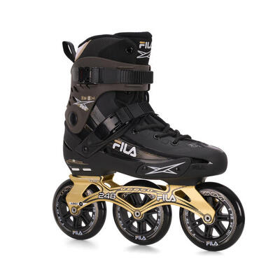 Pattini inline FILA Houdini Evo UNISEX nero/oro 80mm ABEC 747