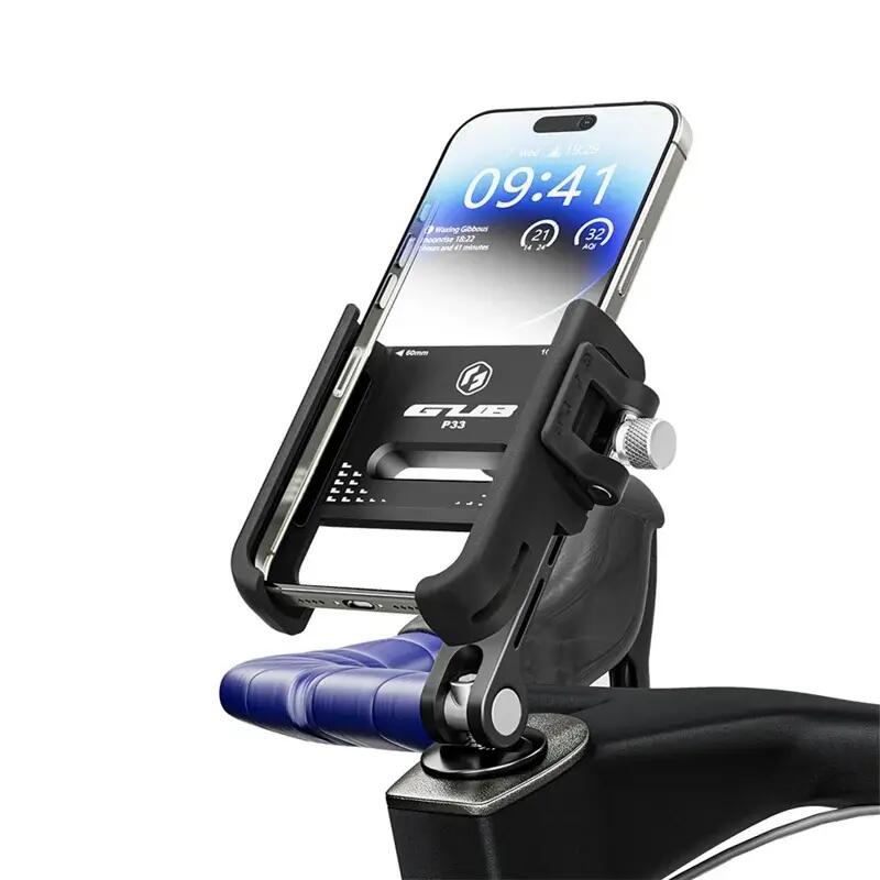 Suporte de telefone para bicicleta fixação rápida GUB 2/3
