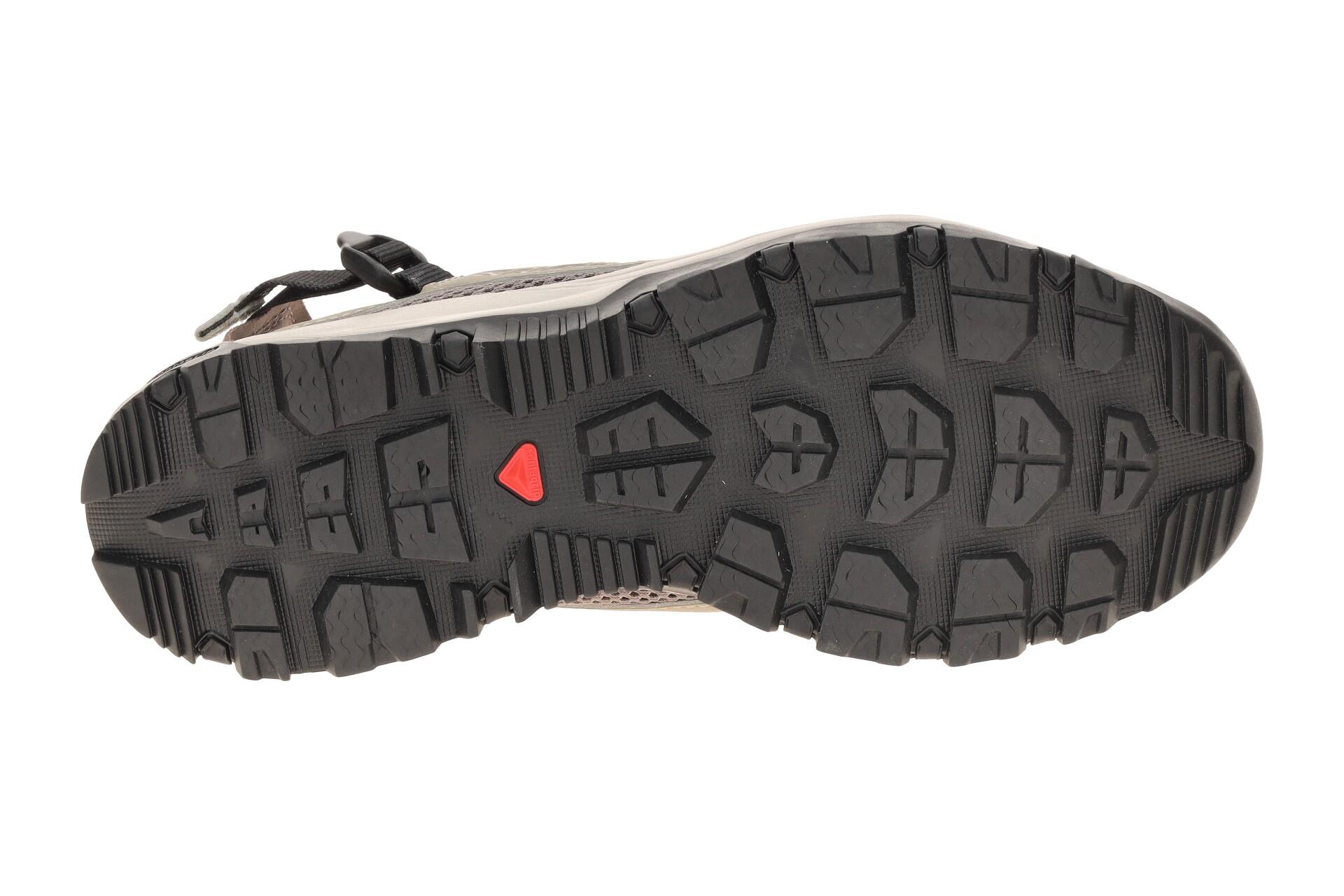 Salomon Techamphibian 5 Schuhe grau grün Damen 491106 7/7
