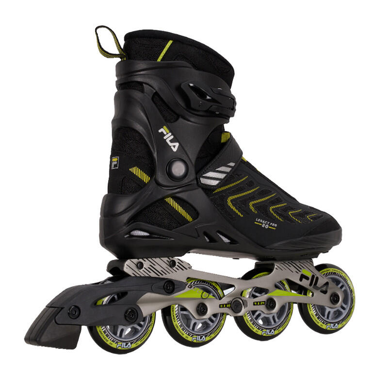 Pattini inline FILA Legacy Pro 80 80mm ABEC 5 nero/lime,47,5 3/3