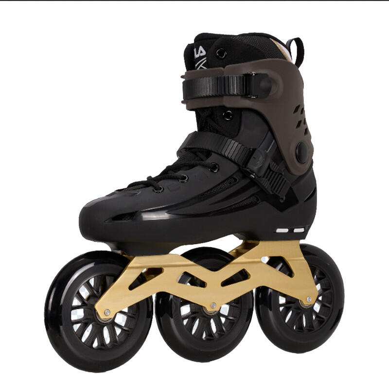 Pattini inline FILA Houdini Pro UNISEX nero/oro 110mm ABEC 9, 43,5 2/3