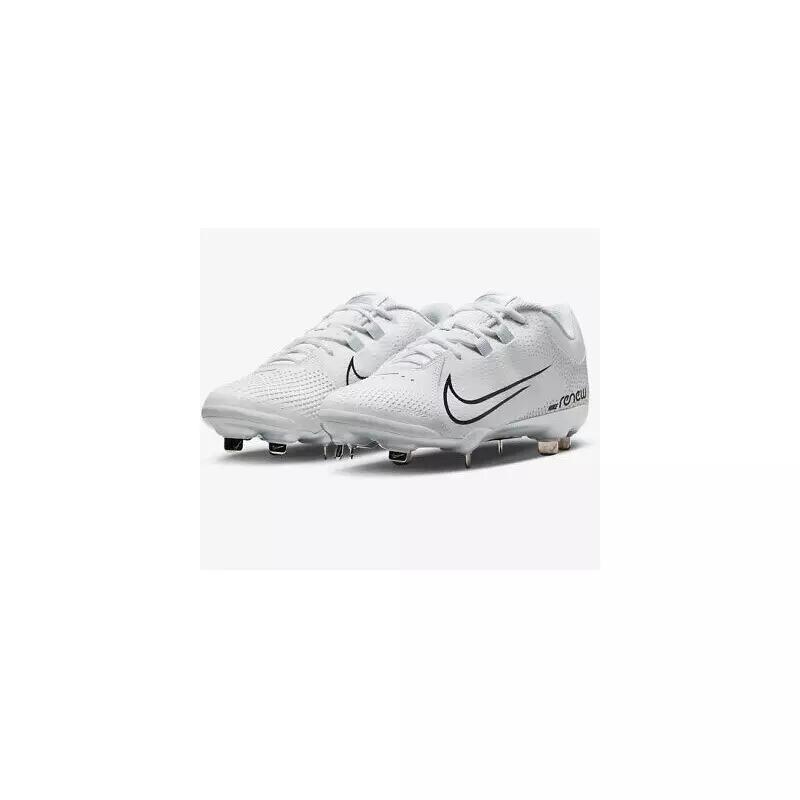 Crampons de Baseball métal Nike Hyperdiamond 4 Pro low Blanc 2/3