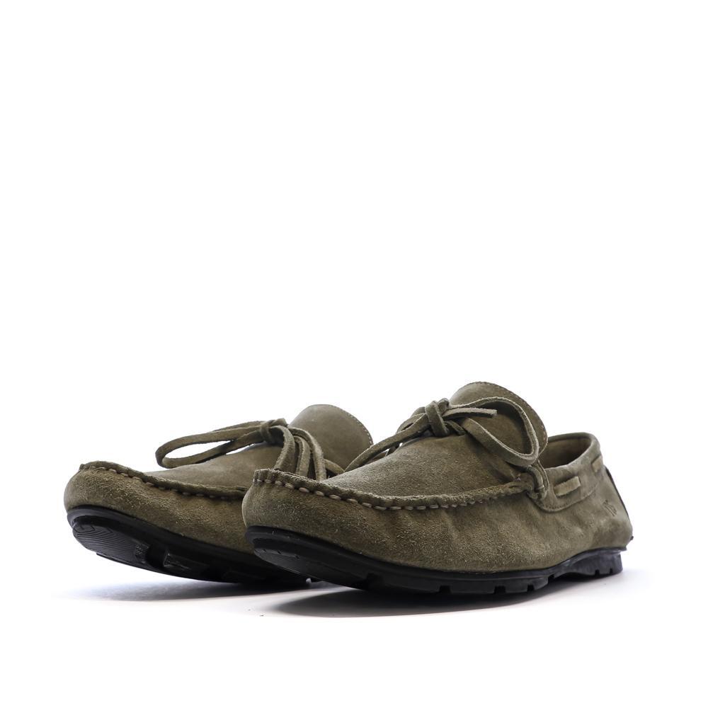 TBS SAWTELL Donkergroene Heren Mocassins 6/7
