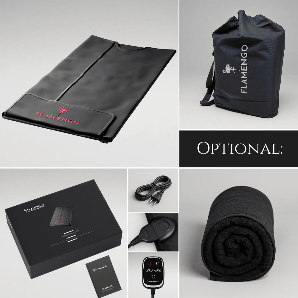 Flamengo couverture sauna infrarouge detox maison portable sac PRO 7/8