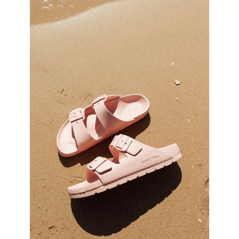 Sandalias Rosa Genuins Mallorca H2O Make Up Resistentes al Agua y Ajustables 4/5