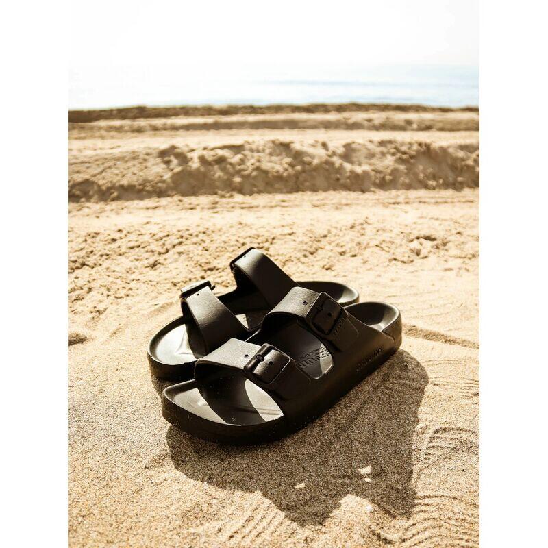 Sandalias Negras Genuins Mallorca H2O Black Man Resistentes al Agua y Ajustables 3/4