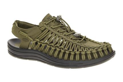 KEEN Uneek Sandale grün schwarz Herren 1023381