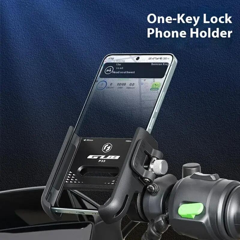 Suporte de telefone para bicicleta rotativo GUB 4/5