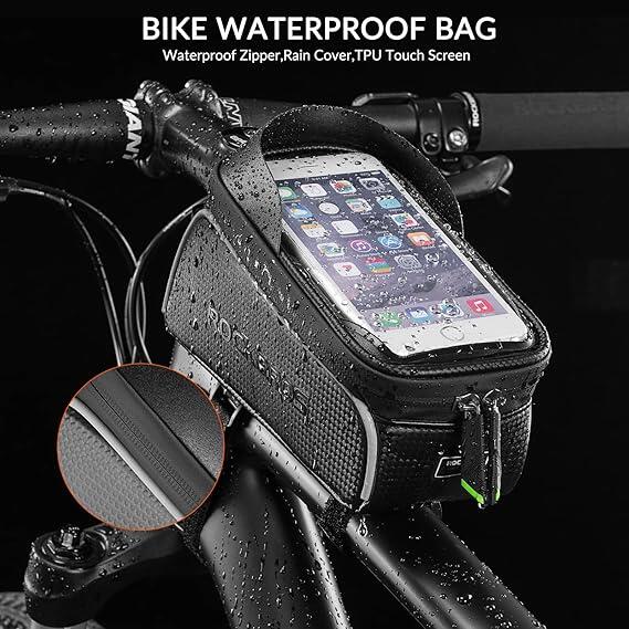 ROCKBROS Wasserdicht Rahmentasche für Fahrrad 3/4