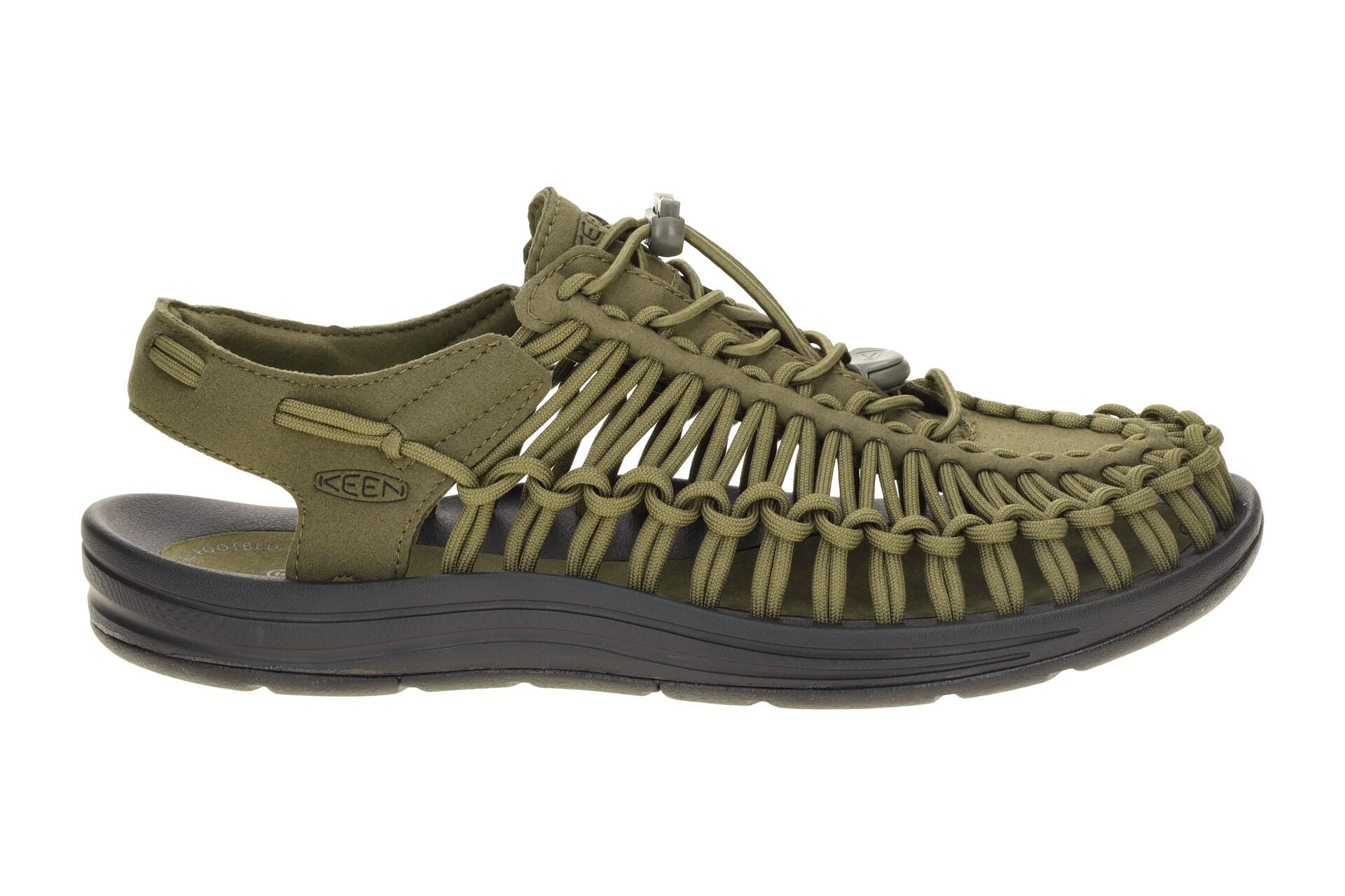 KEEN Uneek Sandale grün schwarz Herren 1023381 2/7