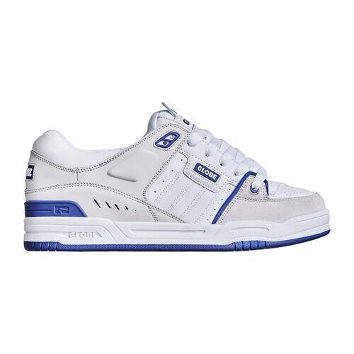 Zapatillas Blancas y Azules Globe Fusion Blue White Cómoda y Duradera 5/5