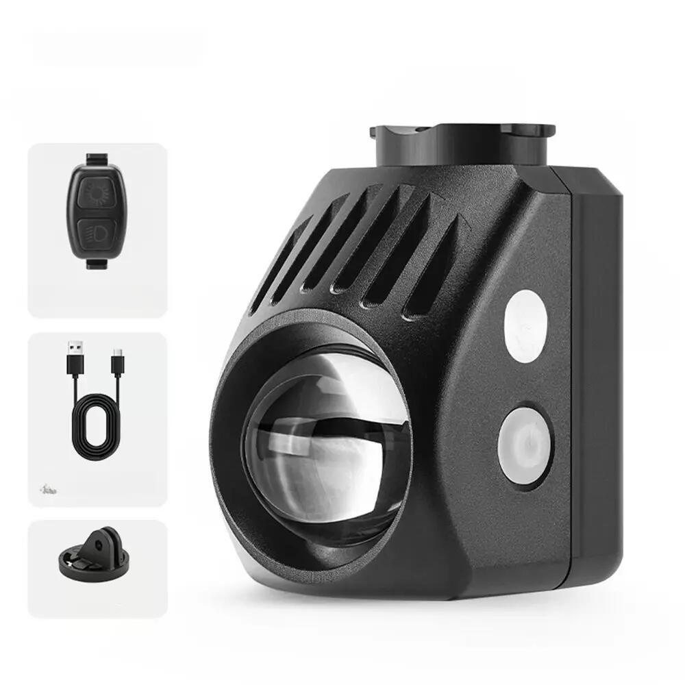 Luz dianteira recarregável para bicicleta WEST BIKING 2/2