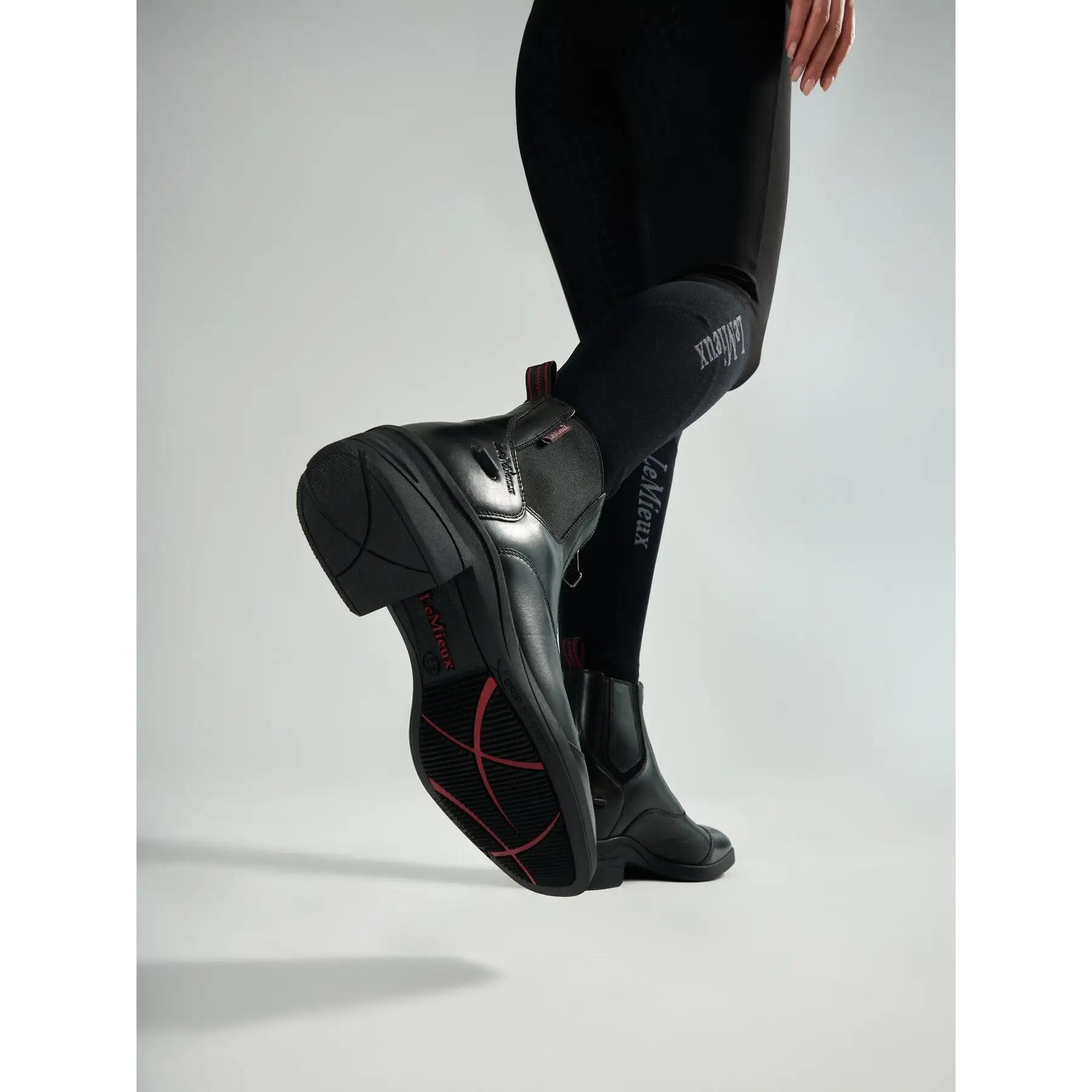 Damen Ankle Boots mit Reißverschluss LeMieux Paddock 3/4