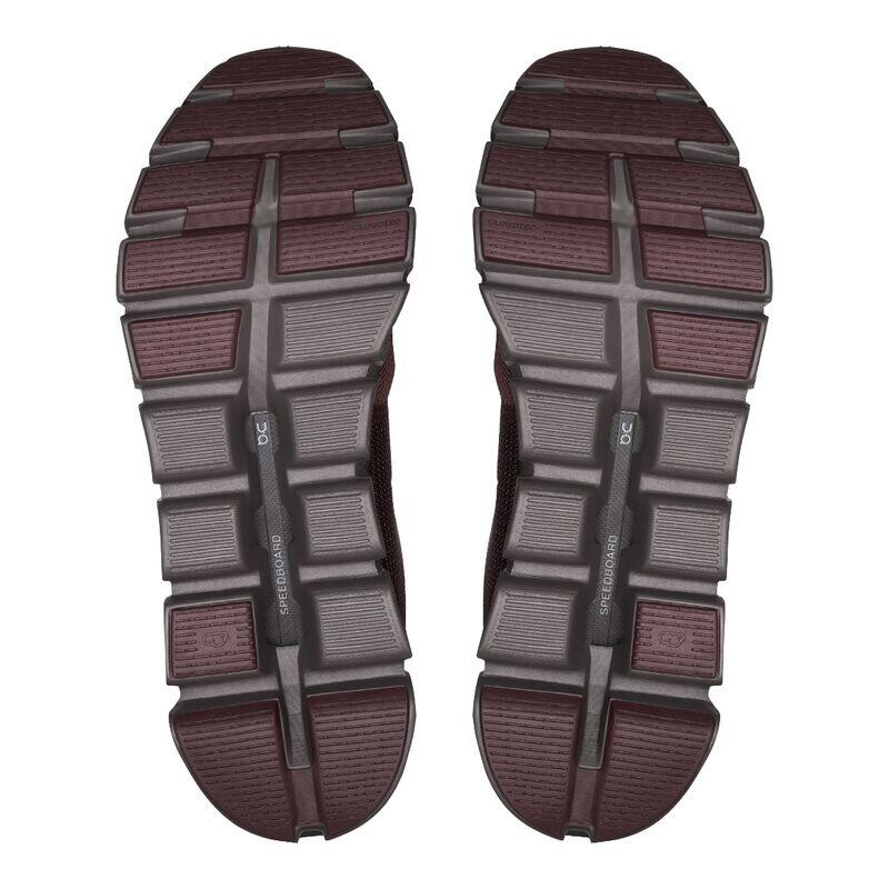 Zapatillas Granates On Running Cloud 6 Men Mulberry Pebble Cómodas y Ligeras 4/5