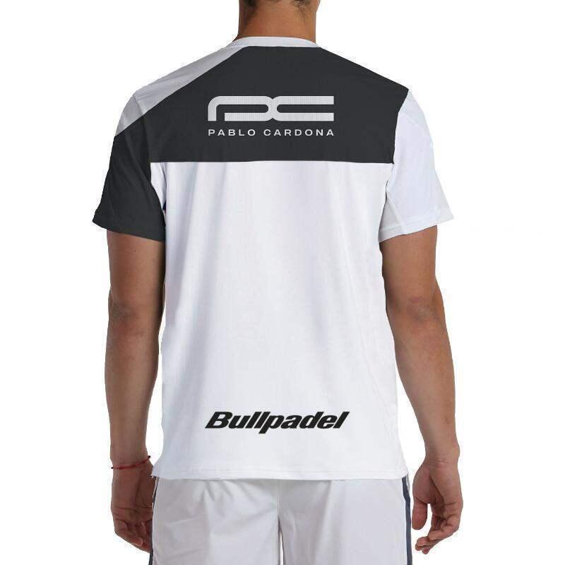 CAMISETA BULLPADEL CARDONA 26V 012 BLANCO S 2/5