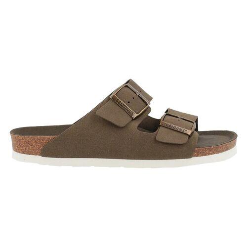 Sandalias Verdes Genuins Hawaii Vegan Kaki Hombre Atemporales y Sostenibles 4/4