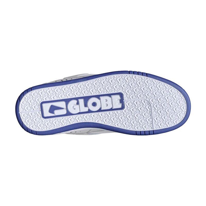 Zapatillas Blancas y Azules Globe Fusion Blue White Cómoda y Duradera 4/5