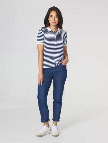 Polo manches courtes Femme - ADIOLPOL Bleu