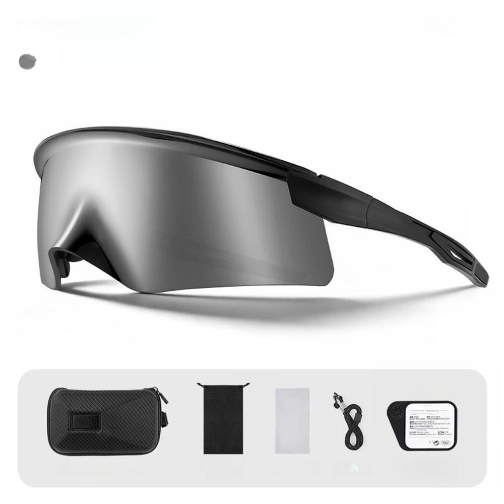 Okulary rowerowe z ochroną UV400 WEST BIKING 4/4