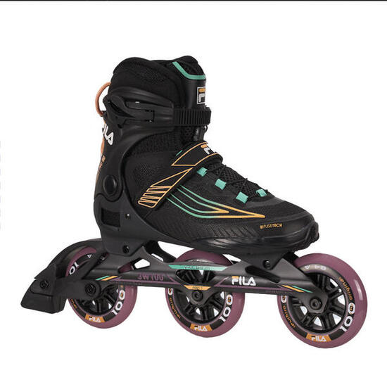 Pattini inline FILA Legacy Pro 100 lady 3 ruote 100mm ABEC 7425