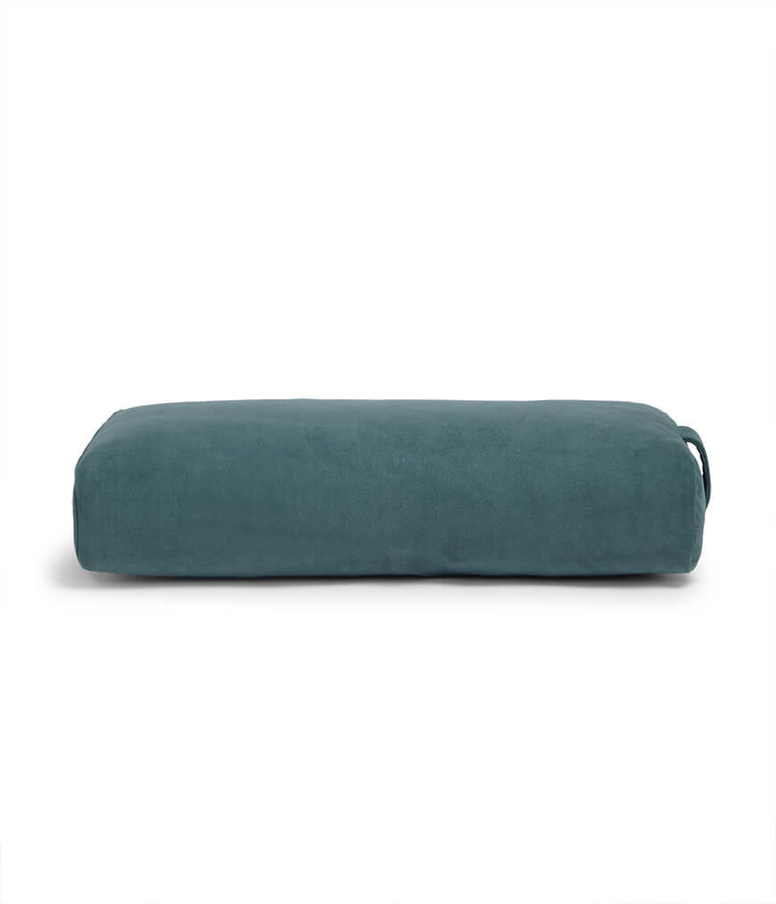 Cojín rectangular de yoga Manduka Equa - Color verde salvia sólido 4/4