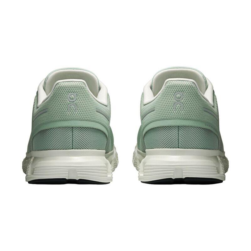 Zapatillas Verdes On Running Cloud 6 Men Mineral Ice Cómodas y Ligeras 3/5