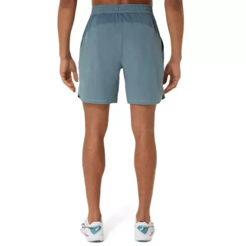 Men's Asics Game Blue Shorts.