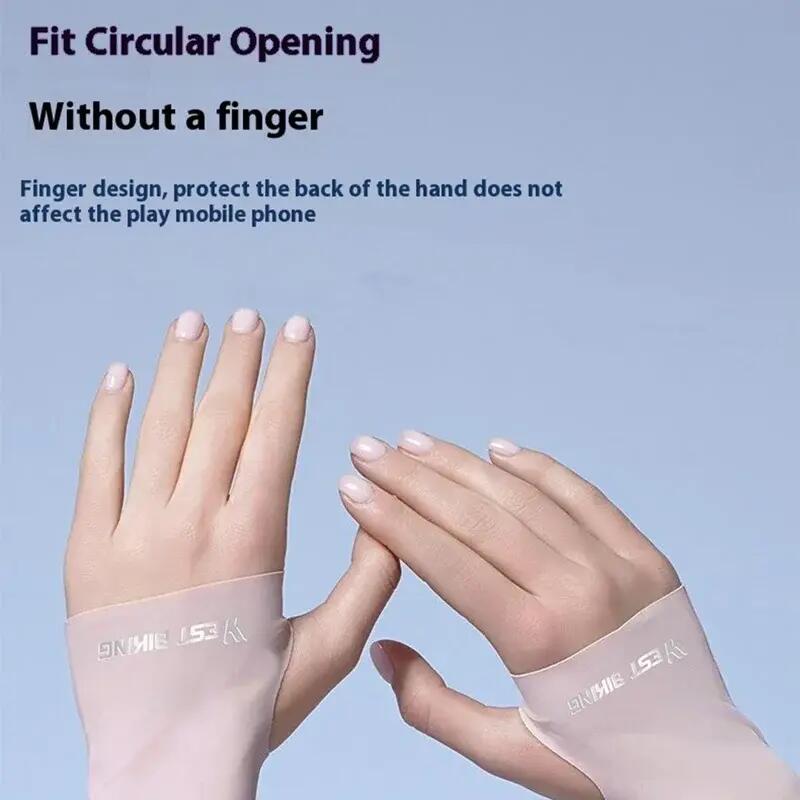 Cooling arm sleeves travel cycling pair 2/2