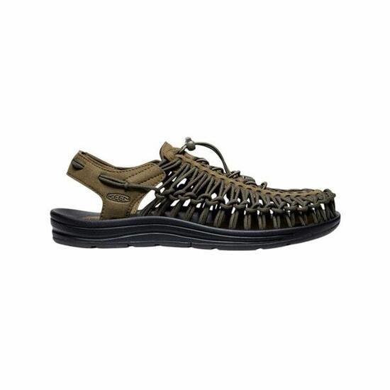 KEEN Uneek Sandale grün schwarz Herren 1023381