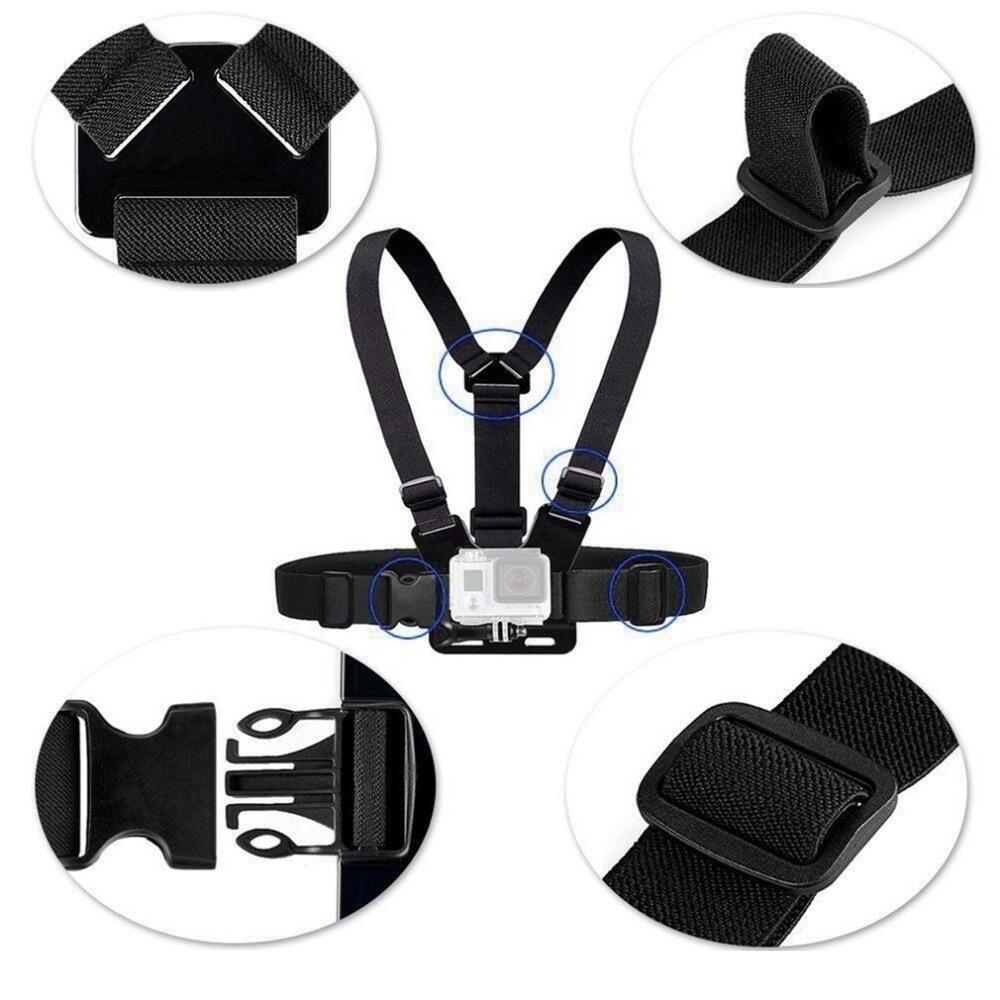 Harnais de caméra de sport ajustable 3/6