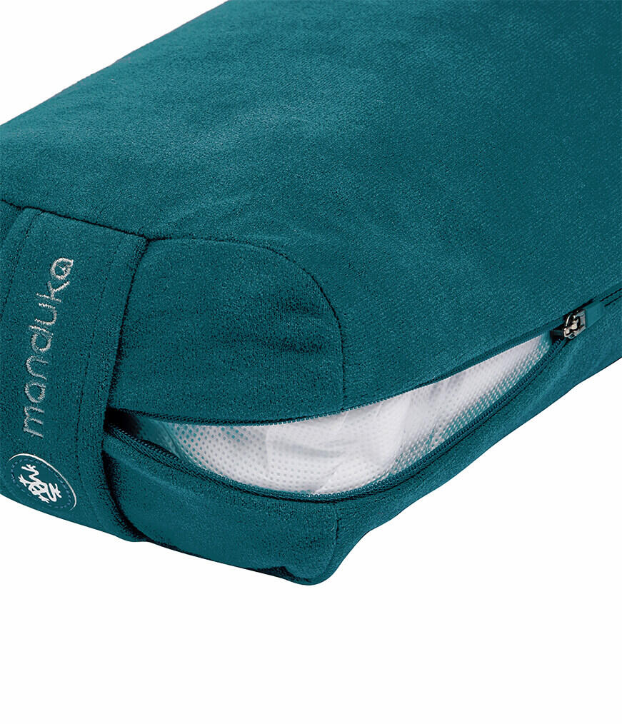 Cojín de yoga rectangular Manduka Equa - Azul marino 2/5