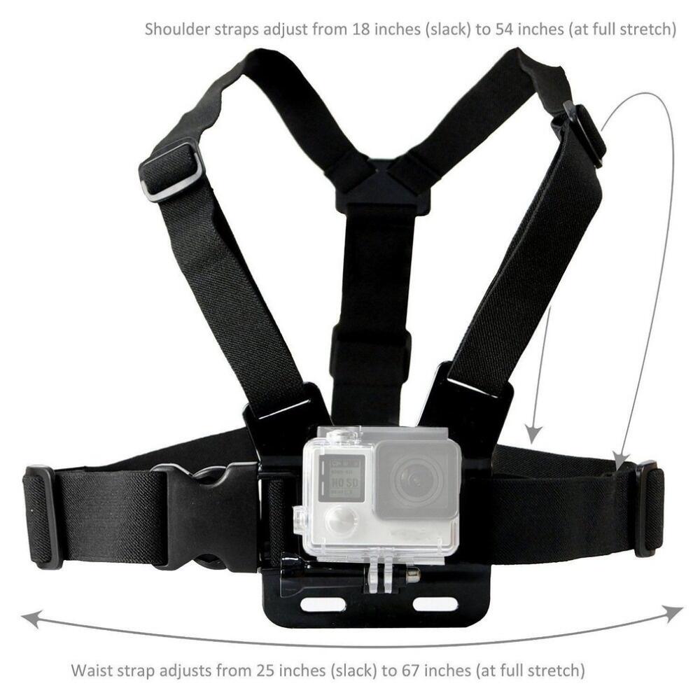 Harnais de caméra de sport ajustable 4/6