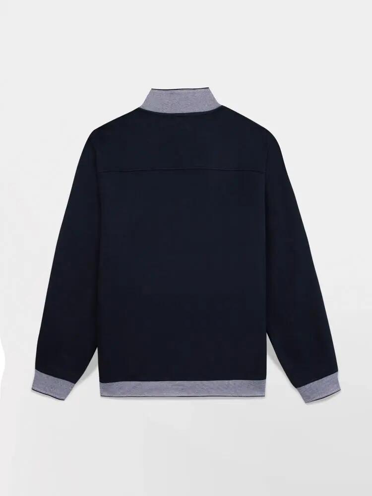 Felpa Uomo TBS LOANN Blu Marine 5/5