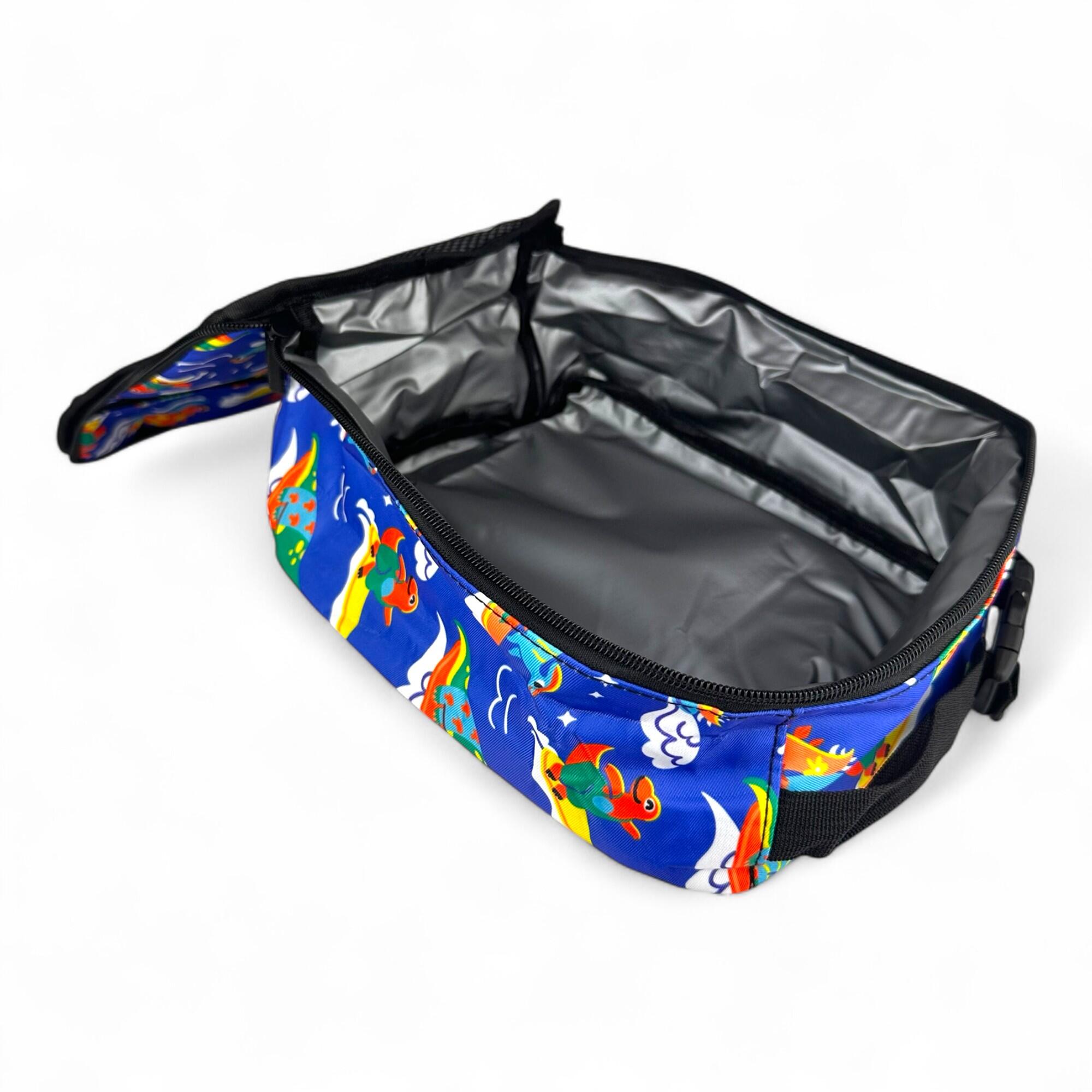 Mädchen Surfen Lunchtasche Isoliert Surf Dinos 2/5