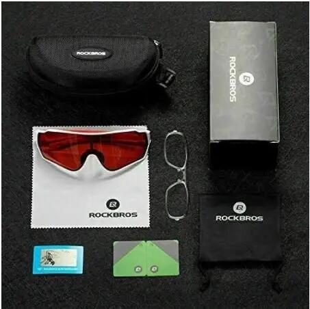 Óculos de sol polarizados com proteção UV400 ROCKBROS 4/4