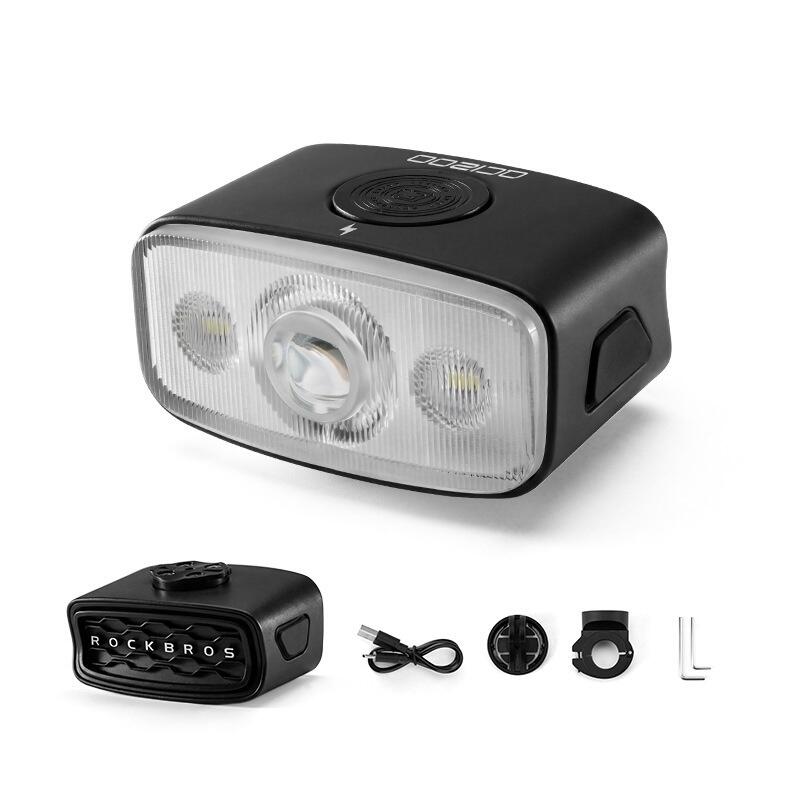 USB-C Rechargeable IPX6 Bicycle Front Light ROCKBROS