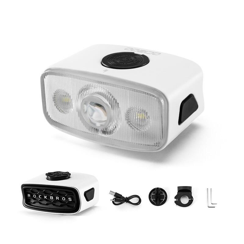 USB-C Rechargeable IPX6 Bicycle Front Light ROCKBROS