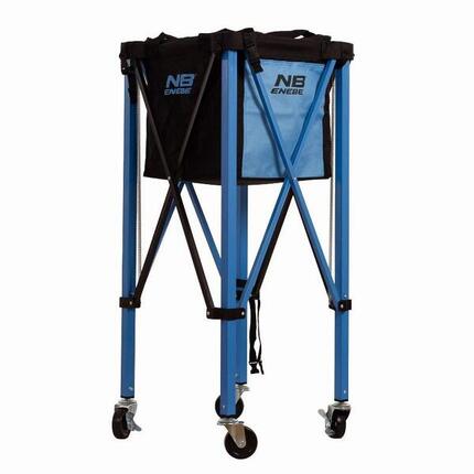 Enebe Active Tennis-/Padel-/Pickleball-Ballwagen Blau/Schwarz