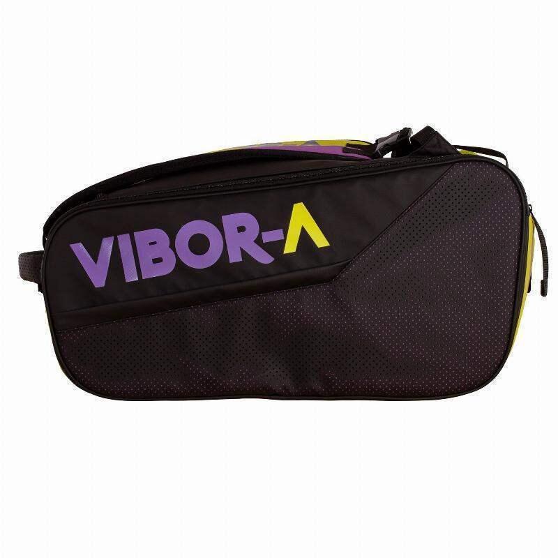 Borsone Vibor-a Technic Nero/viola/lime A005946 4/5