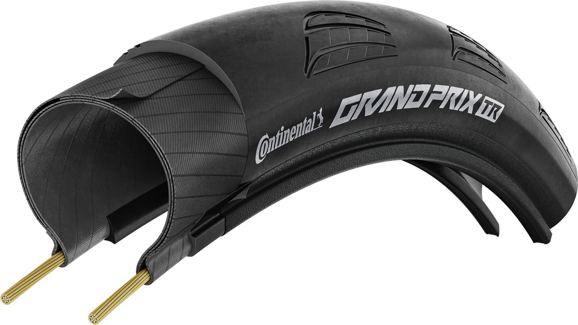 Continental Grand Prix TR 700 mm Road Tire Tubeless Ready Foldable 4-Ply Constru 4/4