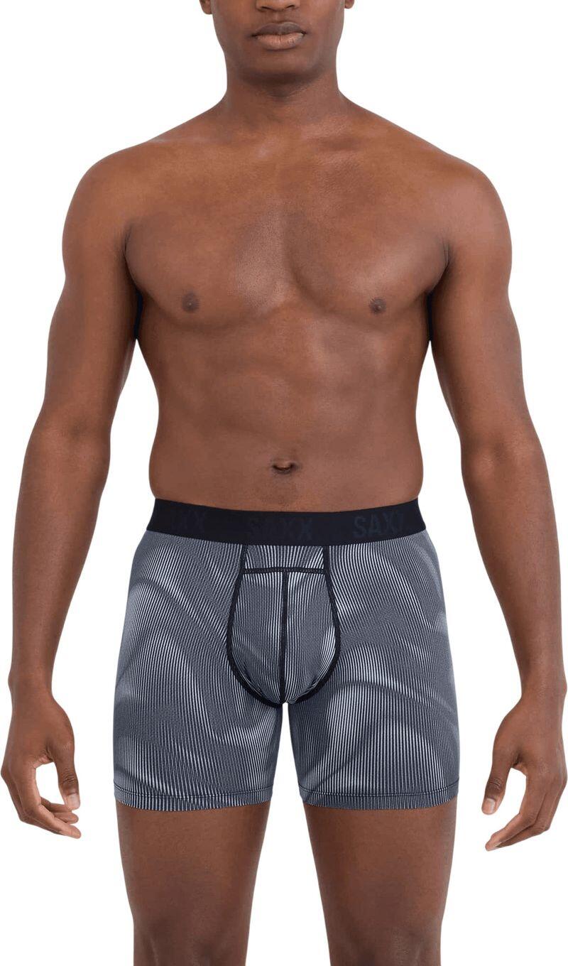 Boxer Saxx Smooth Flex Light Compression Azul/Gris Hombre 2/4