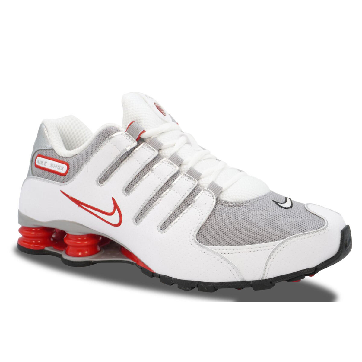 Nike Shox NZ White Sport Red 2/4