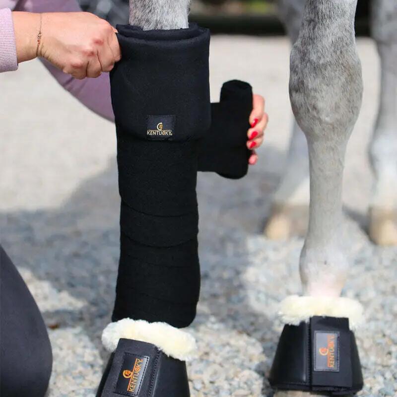 Bandes de repos pour cheval laine Kentucky (x4) 3/3