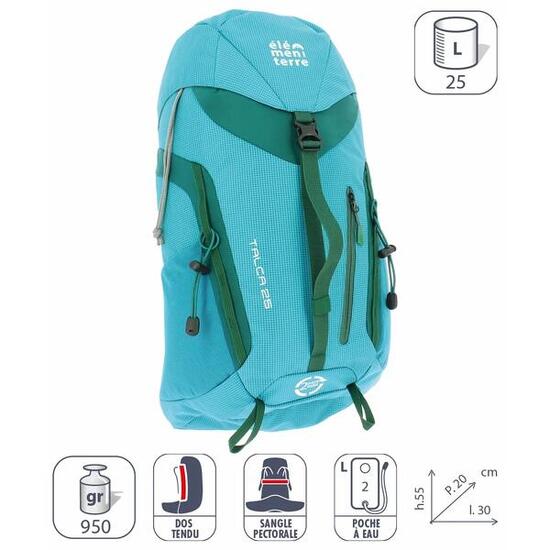 Sac à dos Élémenterre Talca 25 L