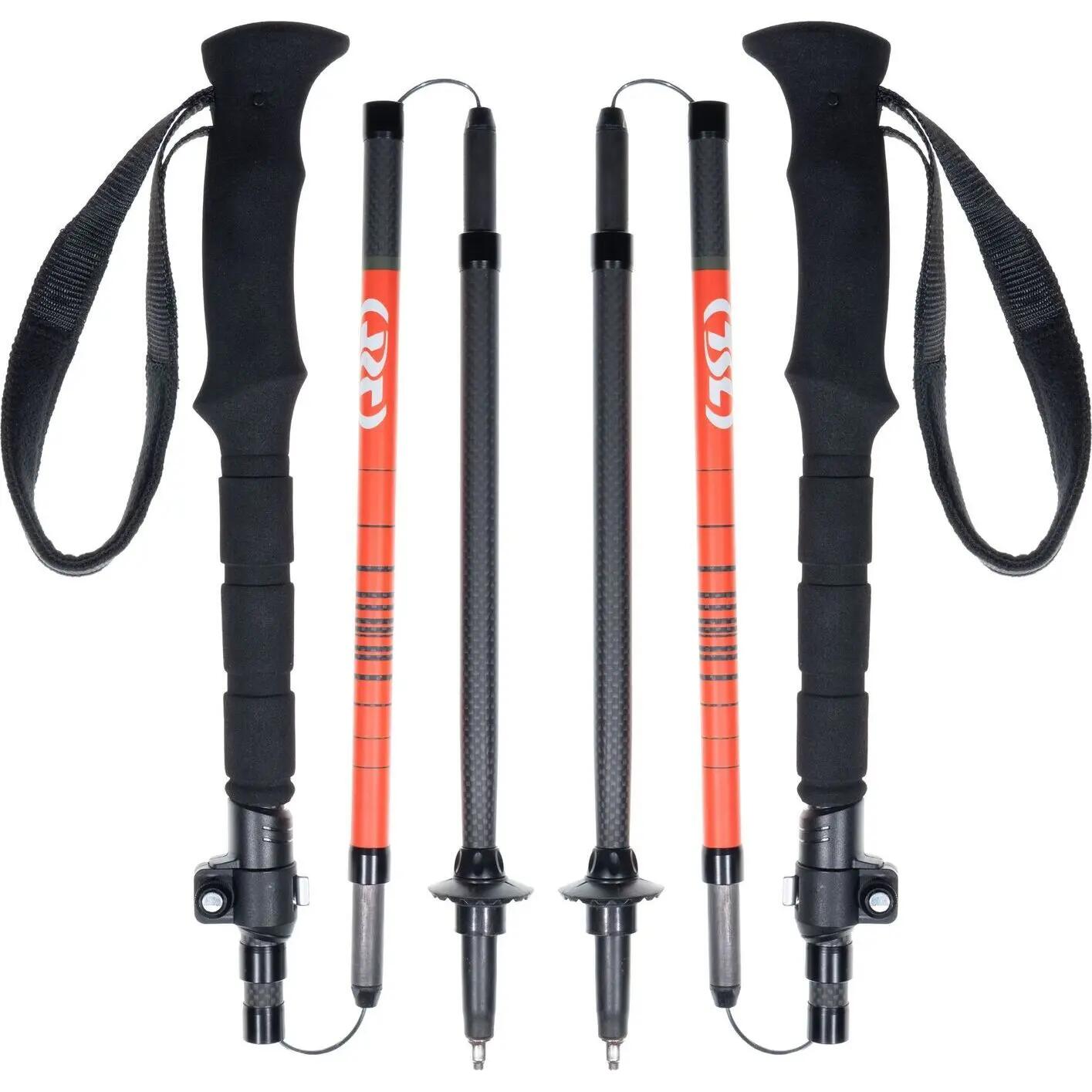 Bastón de senderismo TSL Hiking Carbon 5 Cross 3/4