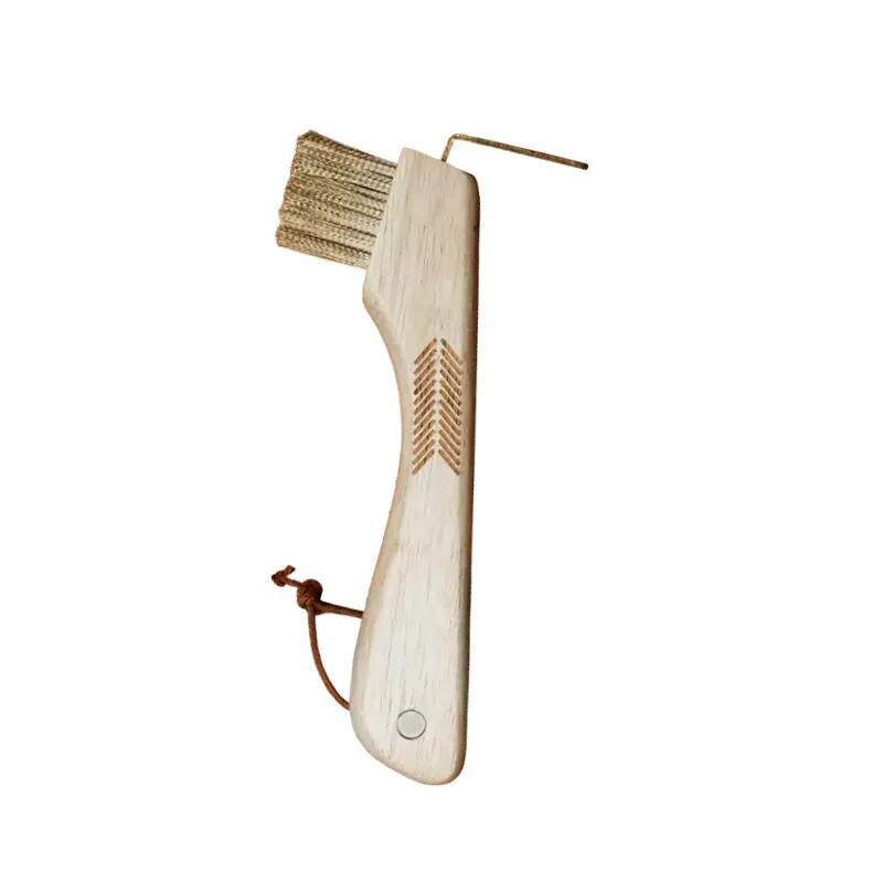 Hufkratzer für Pferde mit Metallborsten und Magnet Grooming Deluxe 3/5